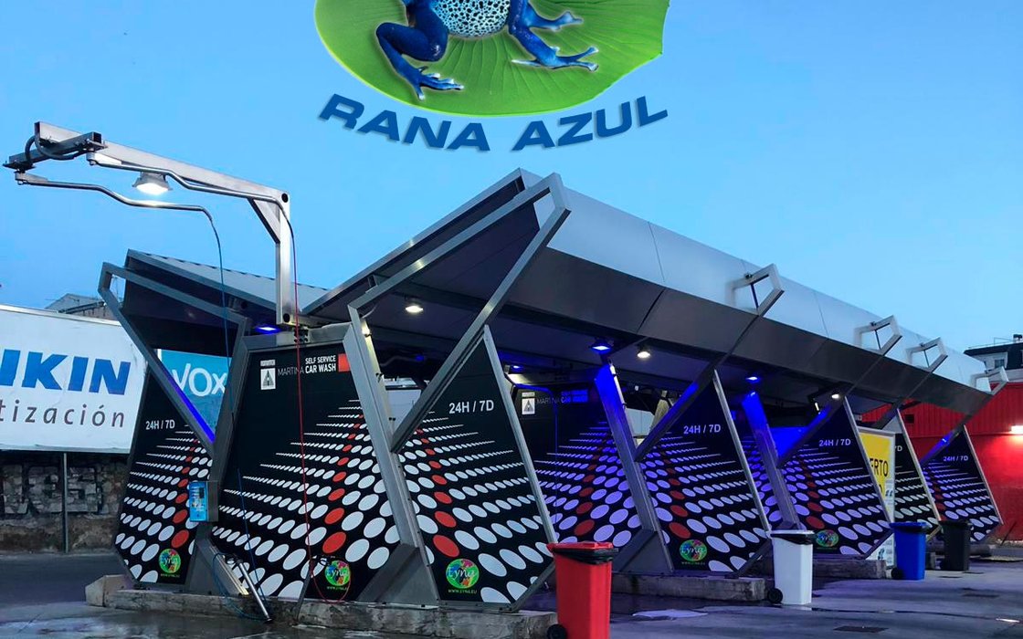 Sistema de autolavado de vehículos en Villalba - Autolavado Rana Azul